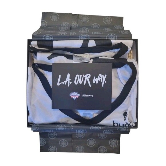 2 Los Angeles Clippers '20 Promotional Season Ticket Jerseys Size XL NEW w/ Box - Picture 4 of 6